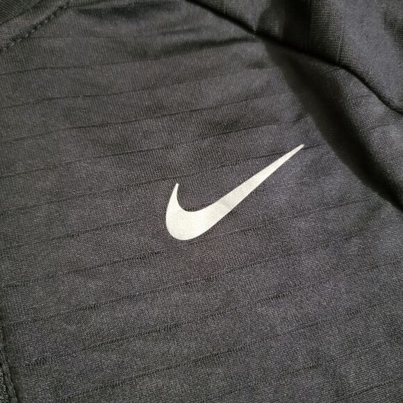 Nike Therma-FIT Element Women's Running Jacket Quarter Zip Size Large L Black - Picture 11 of 17